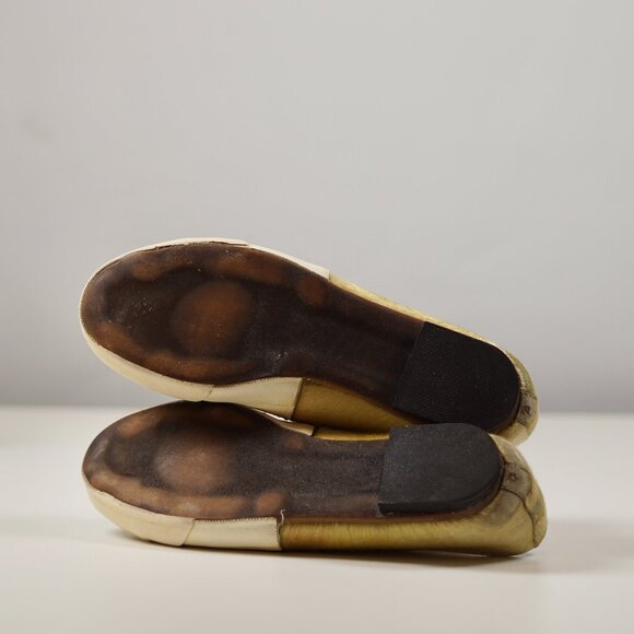 Maison Mihara Yasuhiro Pony Hair Canvas Hybrid Sneaker - Picture 4 of 10